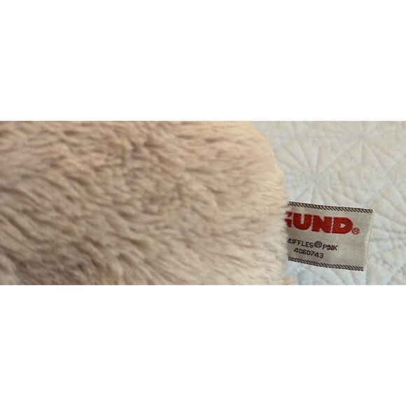 Gund Pink Snuffles Plush Teddy Bear 8.5" Soft Cuddly Stuffed Animal Collectible - Picture 3 of 3